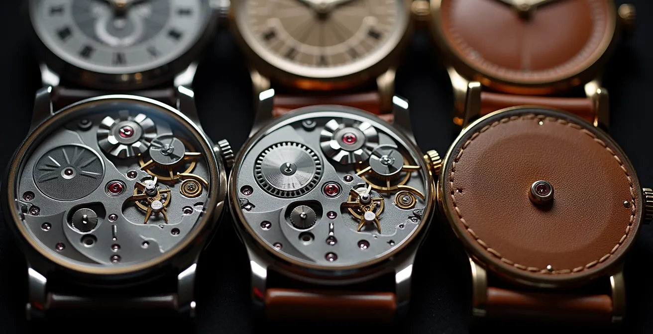 Détails macro de matériaux et finitions de produits de luxe alternatifs